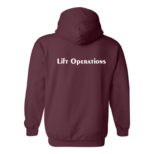 Gildan Heavy Blend Hooded Sweatshirt -- Maroon