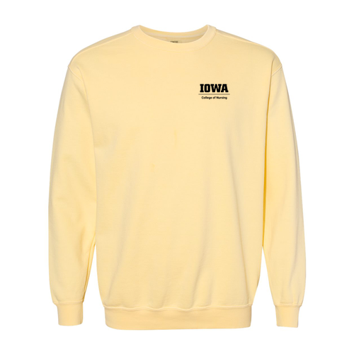 Comfort Colors Crewneck Sweatshirt -- Butter