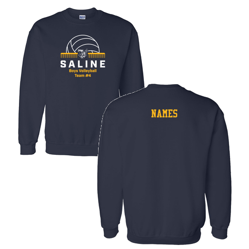 Mens/Unisex Gildan DryBlend Crew Neck Sweatshirt -- Navy