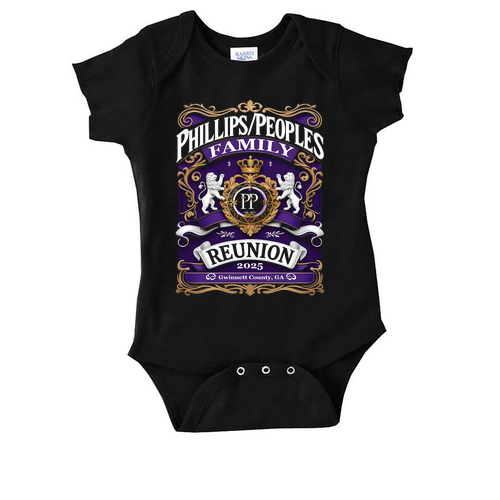 Rabbit Skins Lap Shoulder Onesie Infant -- Black