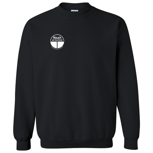 Gildan Heavy Blend Crew Neck Sweatshirt -- Black
