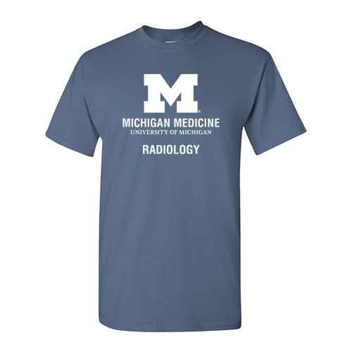Mens/Unisex Gildan Heavy Cotton Basic T-Shirt -- Indigo Blue