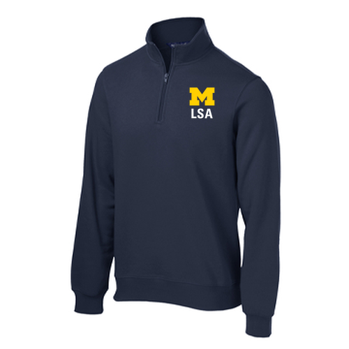 Sport Tek 1/4 Zip Sweatshirt TALL -- True Navy