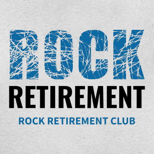 Rock Retirement Splatter -Heather White