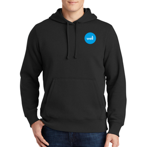 Sport-Tek Pullover Hooded Sweatshirt -- Black