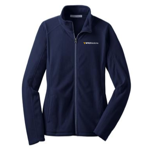 Port Authority Ladies Microfleece Jacket -- True Navy