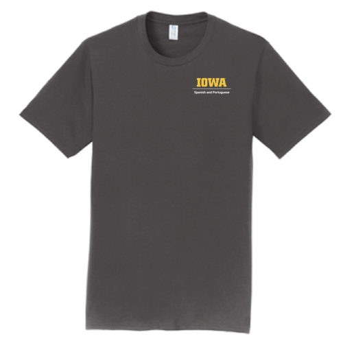Por Supuesto Port and Company Fan Favorite Tee -- Charcoal