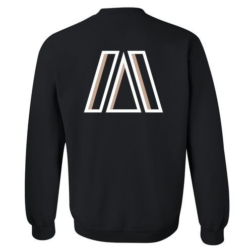 Gildan Heavy Blend Crew Neck Sweatshirt -- Black