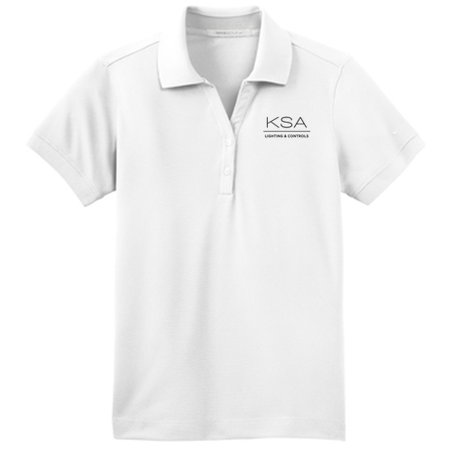 Nike Golf Ladies Dri-Fit Classic Polo -- White