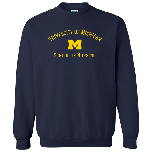 Heavy Blend Crew Neck Sweatshirt -- Navy