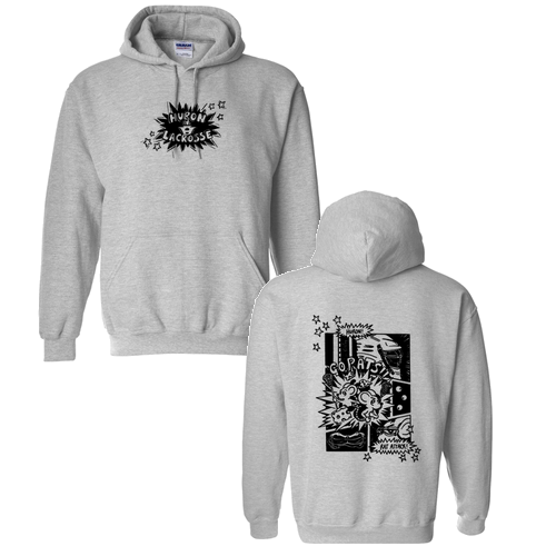 Gildan Heavy Blend Hooded Sweatshirt -- Sport Grey
