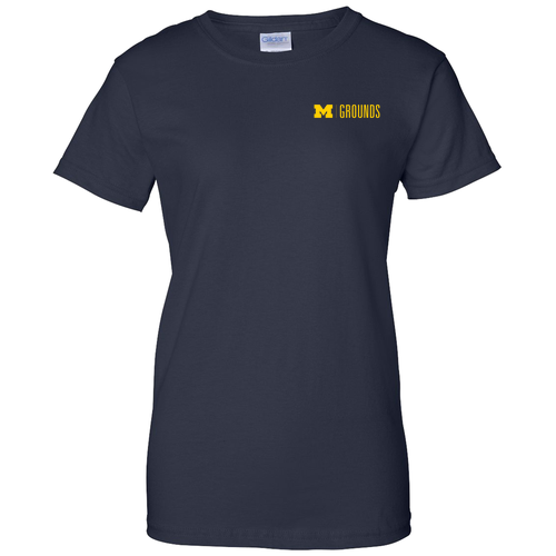 Ladies Gildan Ultra Cotton Basic T-Shirt -- Navy, $12