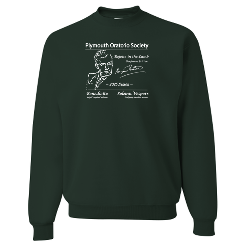 Jerzees 8 Oz., 50/50 Nublend Fleece Crewneck Sweatshirt -- Forest Green
