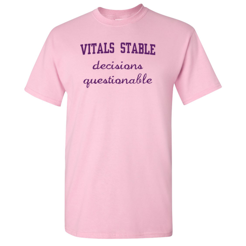 Gildan Heavy Cotton Basic T-Shirt -- Light Pink