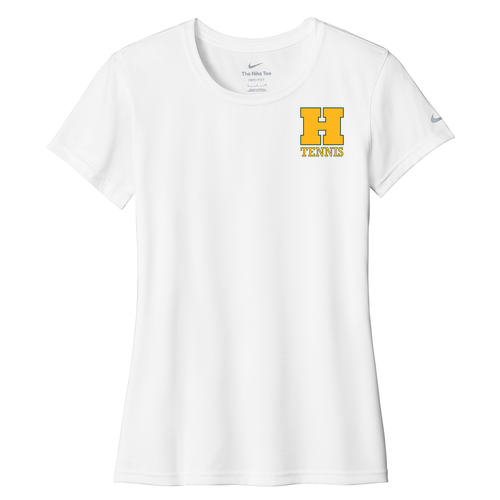 Nike Women's Swoosh Sleeve rLegend Tee -- White