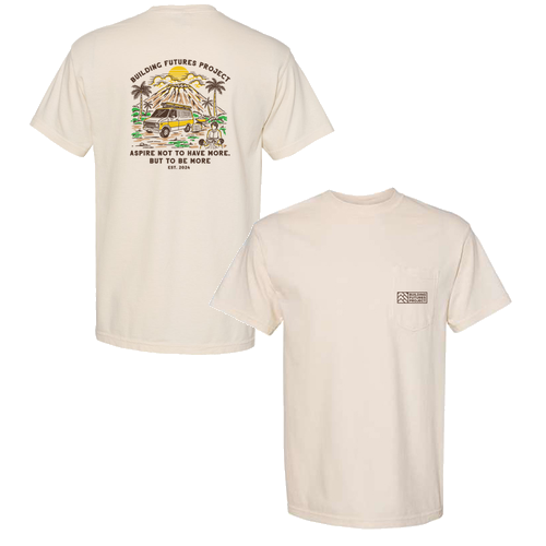 Comfort Colors Unisex Garment-Dyed Heavyweight Pocket T-Shirt -- Ivory