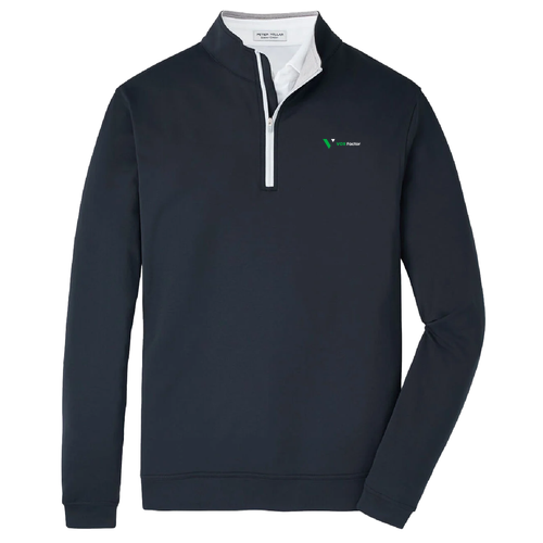 Vox Factor Peter Millar Perth 1/4 Zip -- Black
