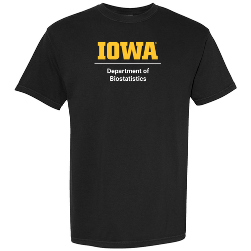 Biostatistics Comfort Colors Heavyweight Adult T-Shirt -- Black
