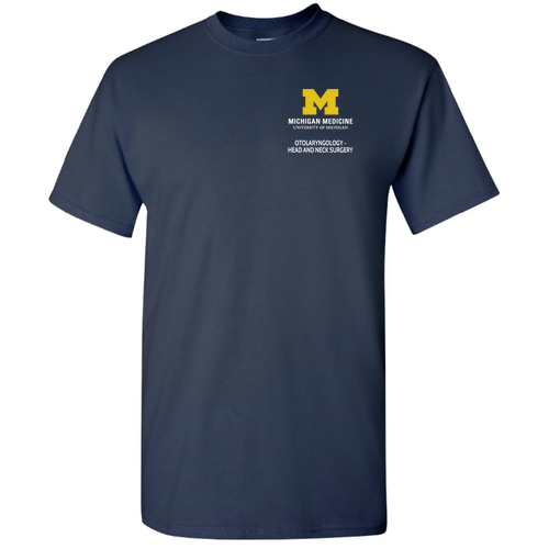 Mens/Unisex Gildan Heavy Cotton Basic T-Shirt -- Navy