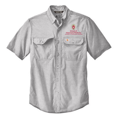 Carhartt Force Solid Short Sleeve Shirt -- Steel