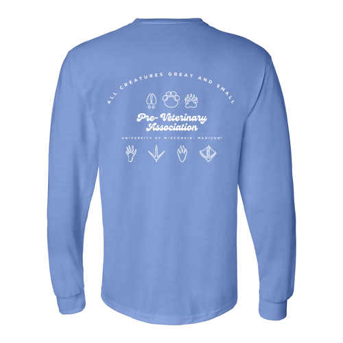 Gildan DryBlend 50/50 Longsleeve T-Shirt -- Carolina Blue