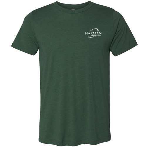 Bella Canvas Triblend Short Sleeve T-Shirt -- Solid Forest Triblend