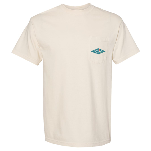 Comfort Colors Unisex Garment-Dyed Heavyweight Pocket T-Shirt -- Ivory