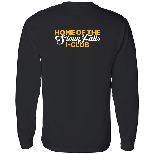 Gildan Heavy Cotton Longsleeve Basic T-Shirt -- Black