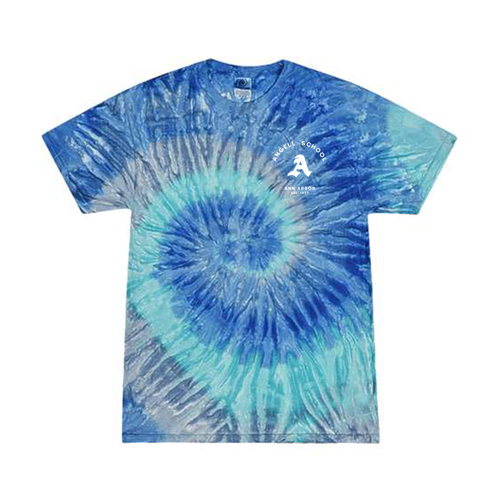 Youth Tie-Dyed T-Shirt -- Blue Jerry