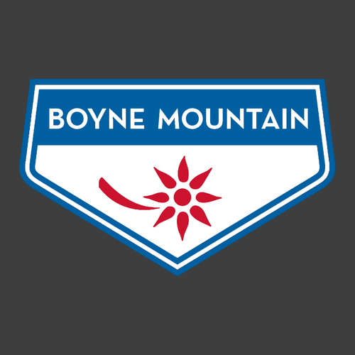 Boyne Mountain Logo 2 Full Color -- Short Sleeve Heavy Metal