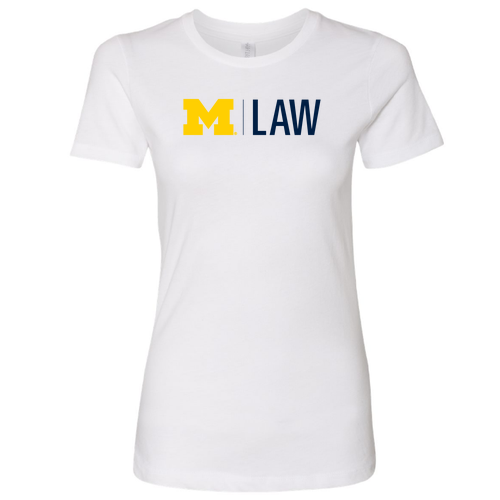 Ladies Next Level Boyfriend Tee -- White