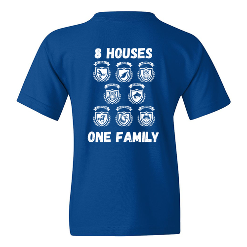 Youth Respect House Gildan Heavy Cotton Basic T-Shirt -- Royal