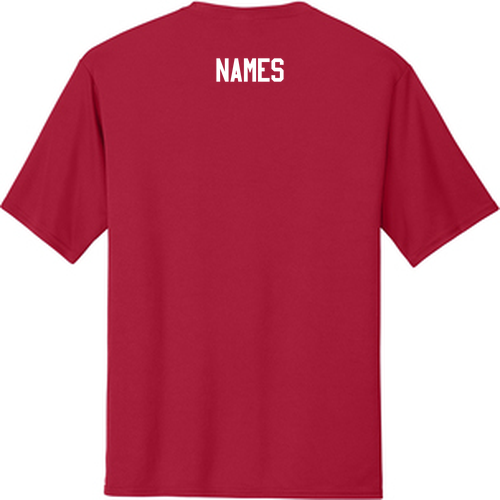 PUR Globe Essential Performance Tee -- Red