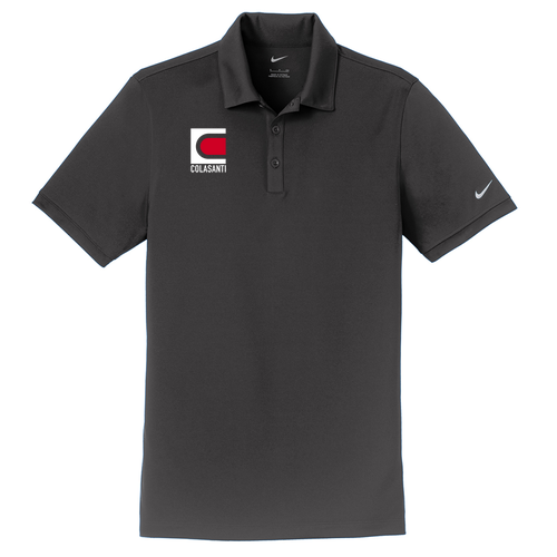 Nike Golf Dri Fit Smooth Performance Modern Fit Polo -- Anthracite