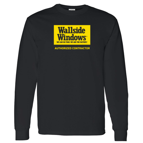 Gildan Heavy Cotton Longsleeve Basic T-Shirt -- Black