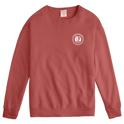 ComfortWash Unisex Crew Sweatshirt -- Nantucket Red