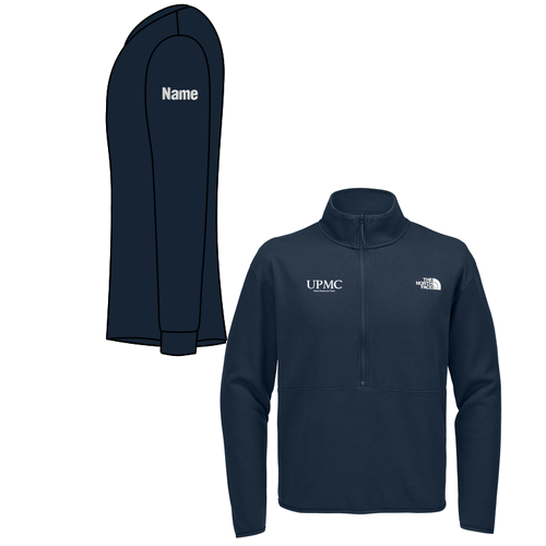 The North Face Double-Knit 1/2-Zip Fleece -- Summit Navy