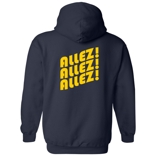 Mens/Unisex Gildan Heavy Blend Hooded Sweatshirt -- Navy