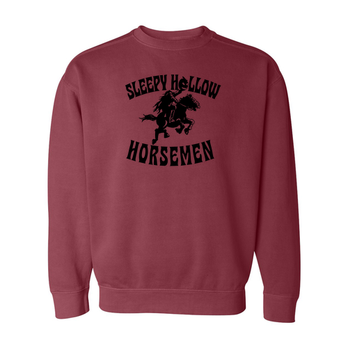 Comfort Colors Crewneck Sweatshirt -- Crimson