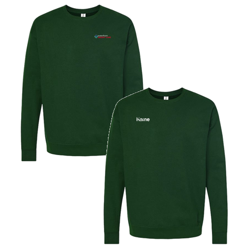 Tultex Fleece Crewneck Sweatshirt -- Forest