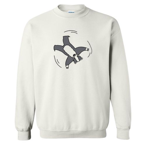 Gildan Heavy Blend Crew Neck Sweatshirt -- White
