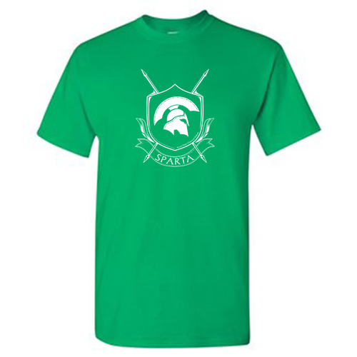 Sparta ADULT SIZE T-Shirt -- Irish Green