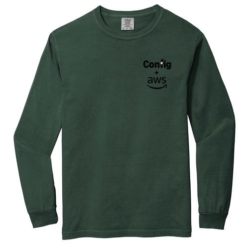 Comfort Colors Ringspun Long Sleeve Tee -- Blue Spruce