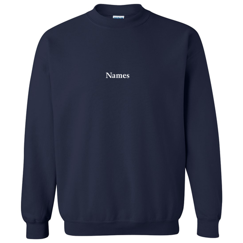 Gildan Heavy Blend Crew Neck Sweatshirt -- Navy