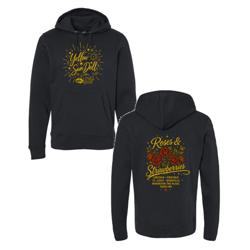 Roses & Strawberries Hooded Sweatshirt