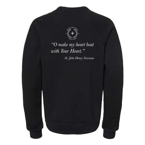 Bella Canvas Youth Sponge Fleece Raglan Sweatshirt
