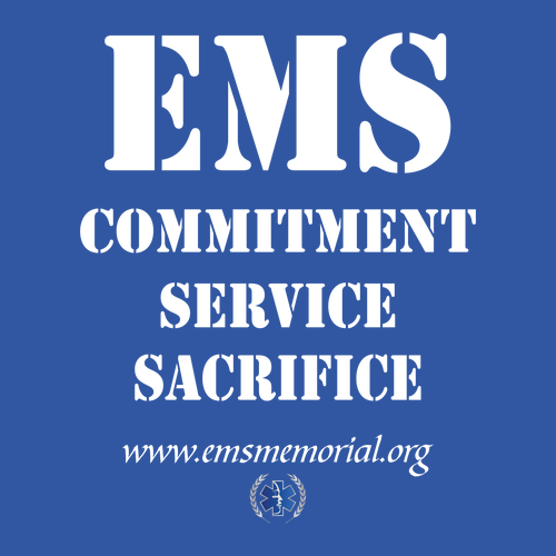 National EMS Memorial Unisex Tee Royal