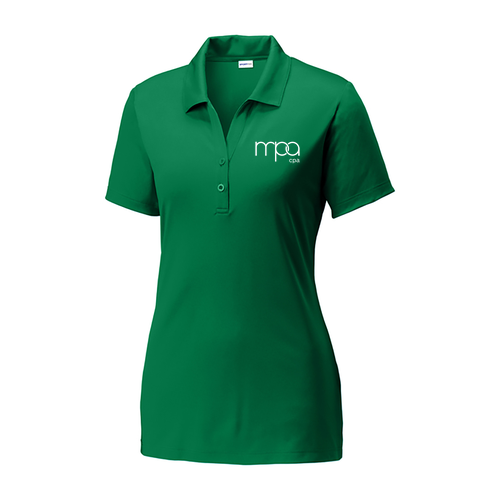 Sport-Tek  Ladies PosiCharge  Competitor  Polo -- Kelly Green