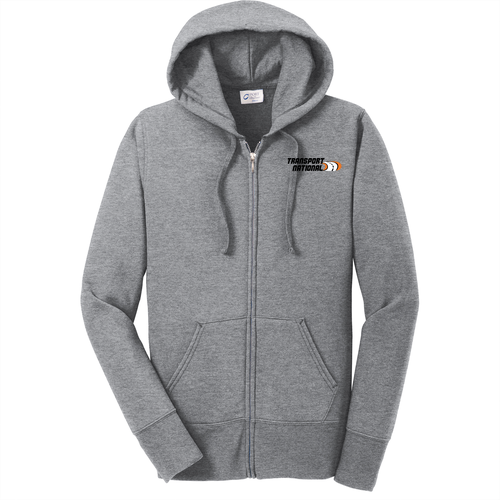 Port and Company Classic Full Zip Hooded Sweatshirt -- Athletic Heather