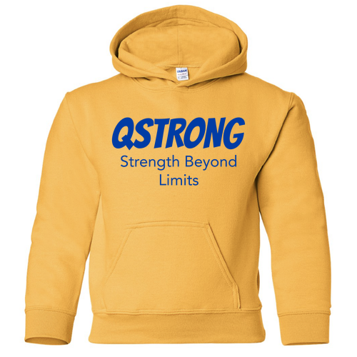 Gildan Heavy Blend Youth Hooded Sweatshirt -- Gold